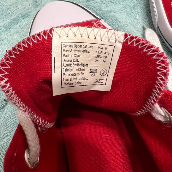 AIRWALK shoes women’s men’s size 9 red sneakers tennis shoes red unisex shoes - Picture 12 of 13